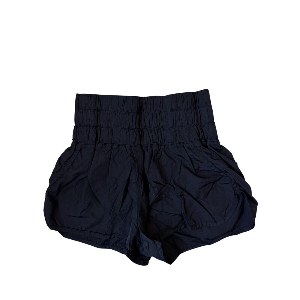 FP Movement by Free People The Way Home Smocked Shorts (Black) - M